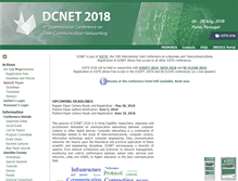 Tablet Screenshot of dcnet.icete.org